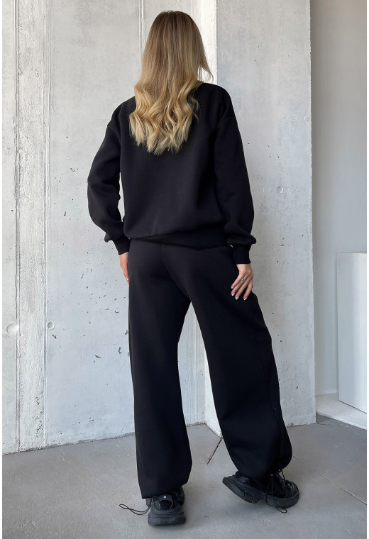 Черный костюм футер. Maritel. Изображенние 2 Черный костюм футер. Maritel. Изображенние 2