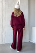 Бордовый костюм футер. Maritel. Изображенние 2 Бордовый костюм футер. Maritel. Изображенние 2