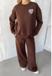 Шоколадний костюм футер. Maritel. Зображення 4 Шоколадний костюм футер. Maritel. Зображення 4