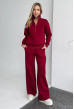 Костюм футер зі стійкою бордовий. Maritel Костюм футер зі стійкою бордовий. Maritel