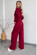 Костюм футер зі стійкою бордовий. Maritel. Зображення 4 Костюм футер зі стійкою бордовий. Maritel. Зображення 4