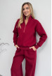 Костюм футер зі стійкою бордовий. Maritel. Зображення 2 Костюм футер зі стійкою бордовий. Maritel. Зображення 2