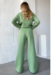 Оливковый костюм футер со стойкой — 701696. Maritel. Изображенние 2 Оливковый костюм футер со стойкой — 701696. Maritel. Изображенние 2