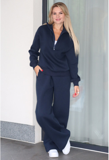 Синій костюм футер зі стійкою. Maritel. Зображення 12 Синій костюм футер зі стійкою. Maritel. Зображення 12