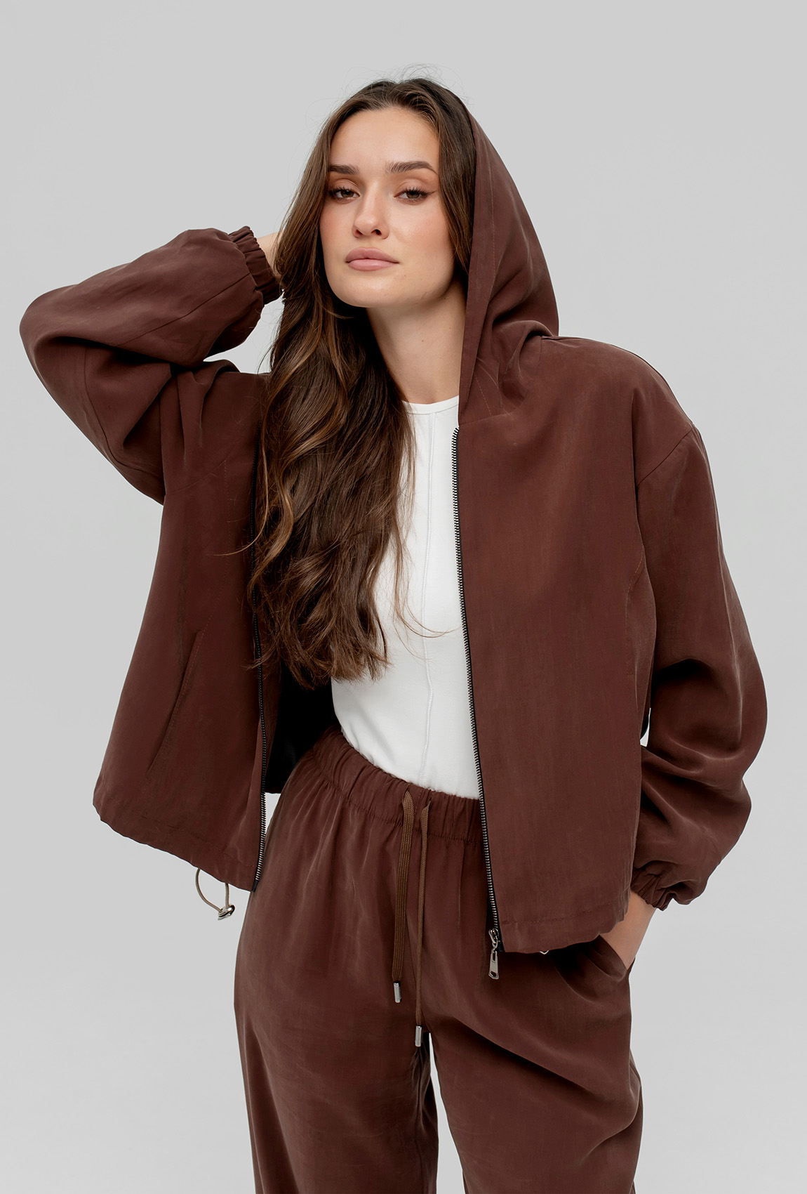 Шоколадный костюм купра —  373751. Maritel. Изображенние 3