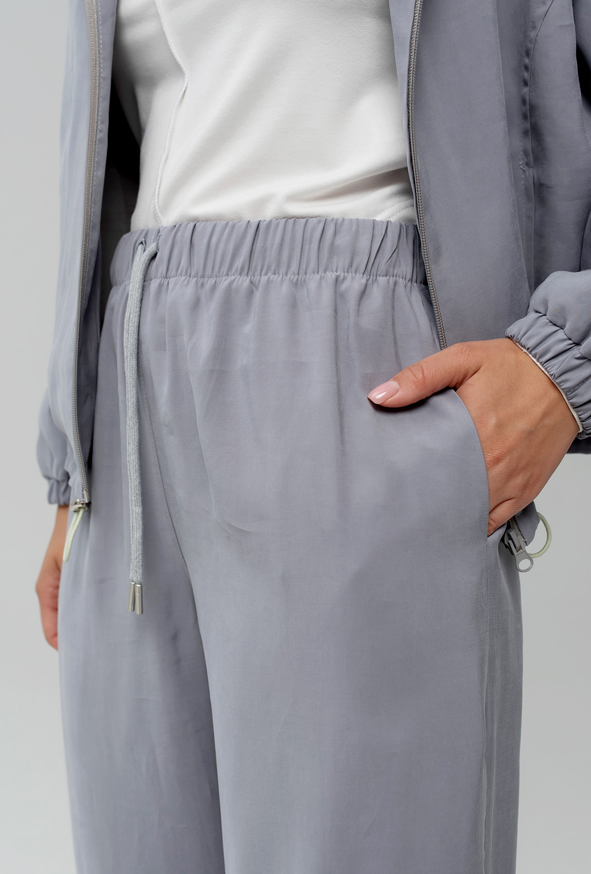 Серый костюм купра —  483398. Maritel. Изображенние 5