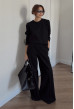 Чорний костюм лакоста з начосом —  372988. Maritel Чорний костюм лакоста з начосом —  372988. Maritel