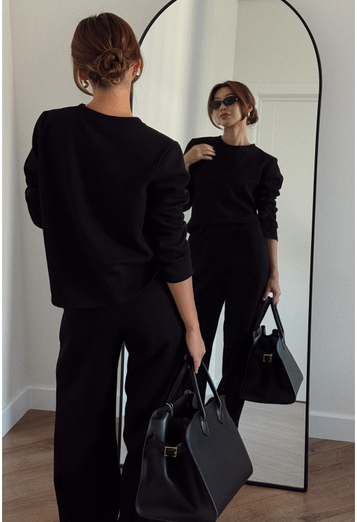 Чорний костюм лакоста з начосом —  372988. Maritel. Зображення 2 Чорний костюм лакоста з начосом —  372988. Maritel. Зображення 2