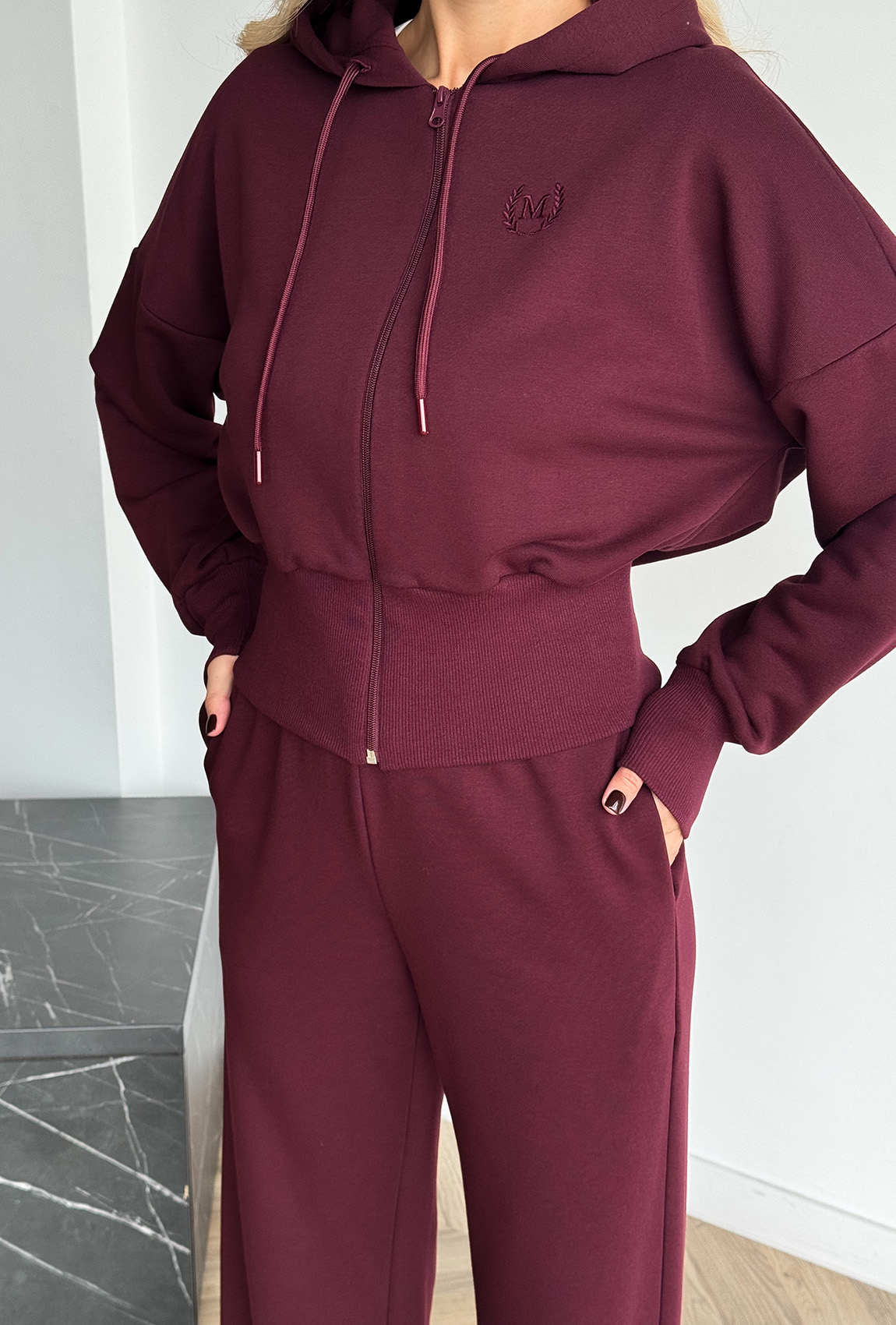 Вишневый костюм петля —  141366. Maritel. Изображенние 5