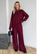 Бордовий в'язаний костюм — 380259. Maritel Бордовий в'язаний костюм — 380259. Maritel