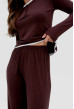 Шоколадный вискозный костюм. Maritel. Изображенние 5 Шоколадный вискозный костюм. Maritel. Изображенние 5