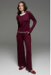 Вишневый вискозный костюм. Maritel Вишневый вискозный костюм. Maritel