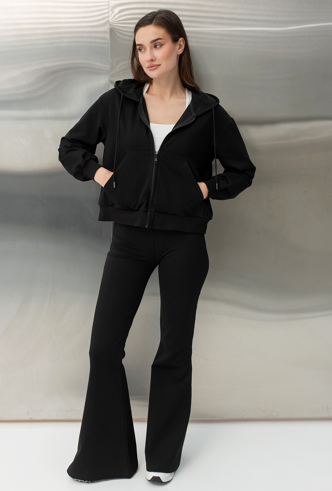 Черный костюм двунитка —  247552. Maritel