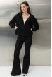 Черный костюм двунитка. Maritel Черный костюм двунитка. Maritel