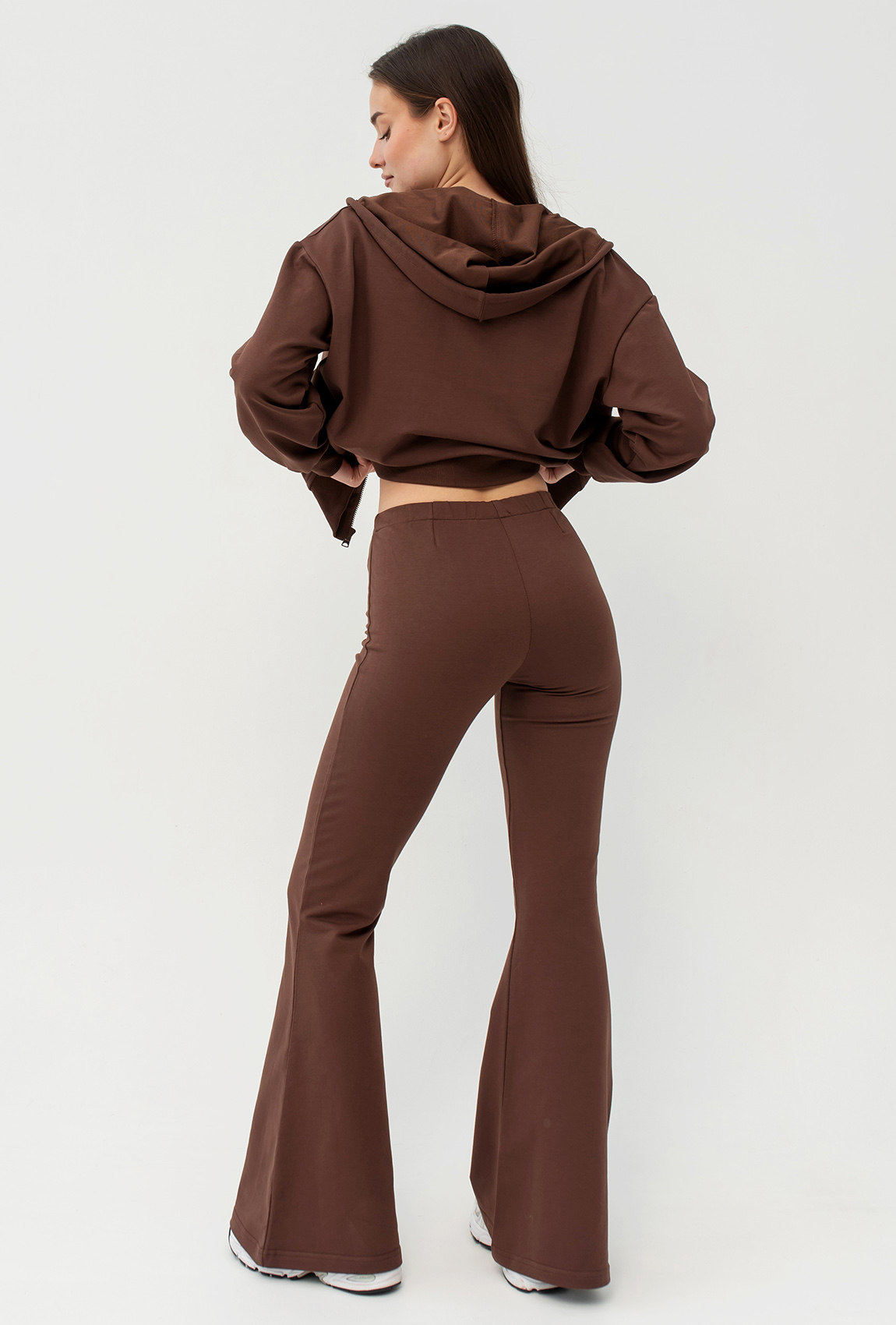 Шоколадный костюм двунитка —  673112. Maritel. Изображенние 2