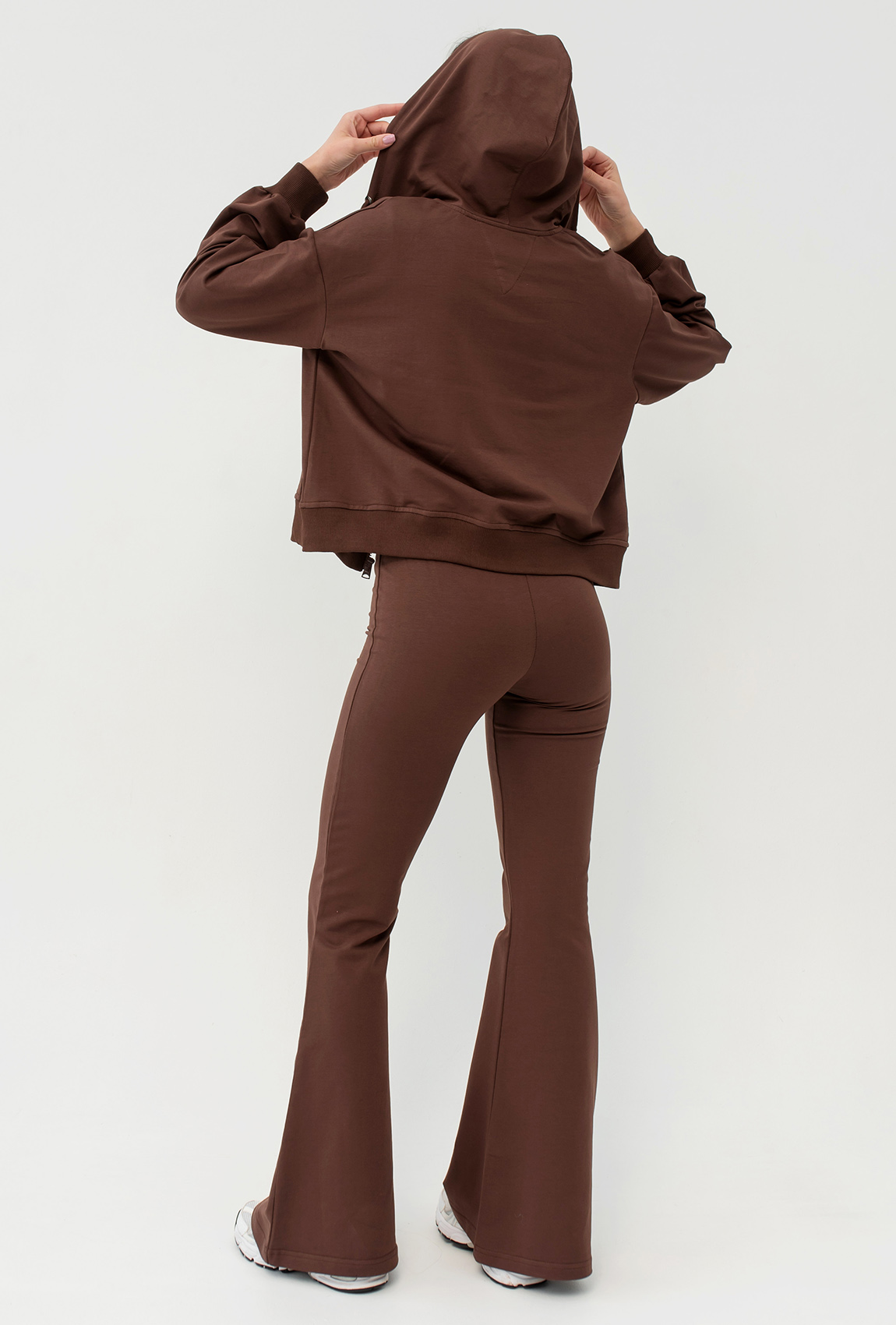 Шоколадный костюм двунитка —  673112. Maritel. Изображенние 3