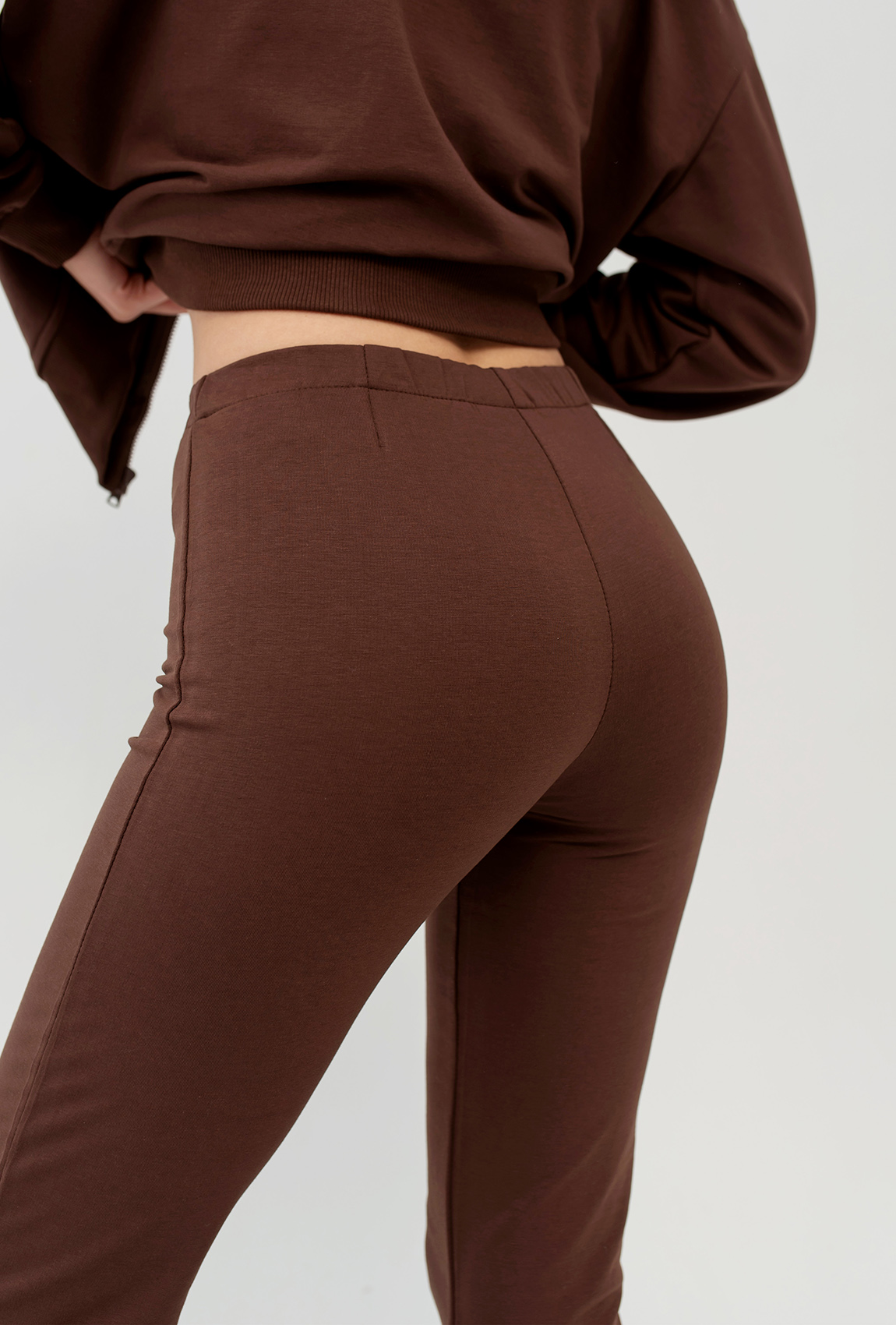 Шоколадный костюм двунитка —  673112. Maritel. Изображенние 7