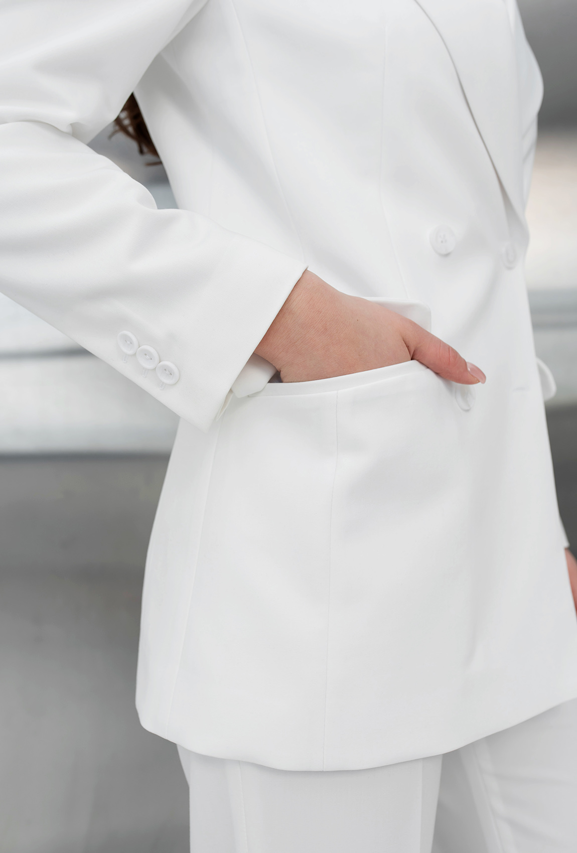 Класичний молочний костюм —  230923. Maritel. Зображення 7