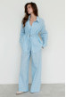 Голубой льняной костюм. Maritel. Изображенние 7 Голубой льняной костюм. Maritel. Изображенние 7