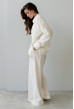 Молочный льняной костюм — 177601. Maritel. Изображенние 1 Молочный льняной костюм — 177601. Maritel. Изображенние 1