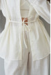 Молочный льняной костюм — 177601. Maritel. Изображенние 6 Молочный льняной костюм — 177601. Maritel. Изображенние 6