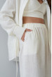 Молочный льняной костюм — 177601. Maritel. Изображенние 7 Молочный льняной костюм — 177601. Maritel. Изображенние 7