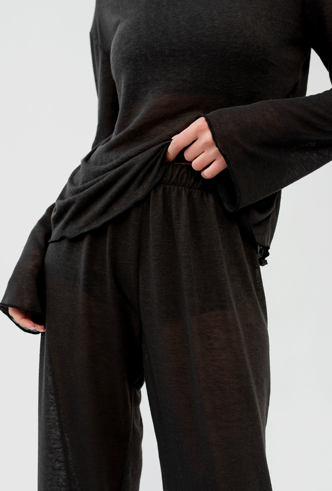 Чорний костюм марльовка —  202360. Maritel. Зображення 5