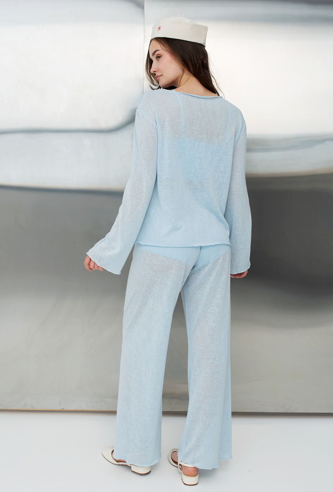 Блакитний костюм марльовка —  118383. Maritel. Зображення 2