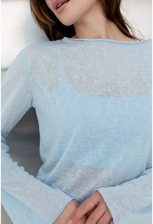 Голубой костюм марлевка — 118383. Maritel. Изображенние 3 Голубой костюм марлевка — 118383. Maritel. Изображенние 3