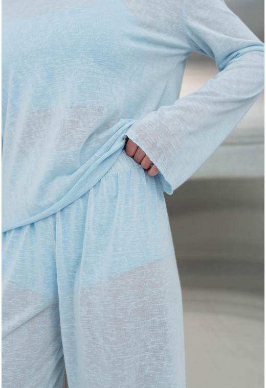 Голубой костюм марлевка — 118383. Maritel. Изображенние 6 Голубой костюм марлевка — 118383. Maritel. Изображенние 6