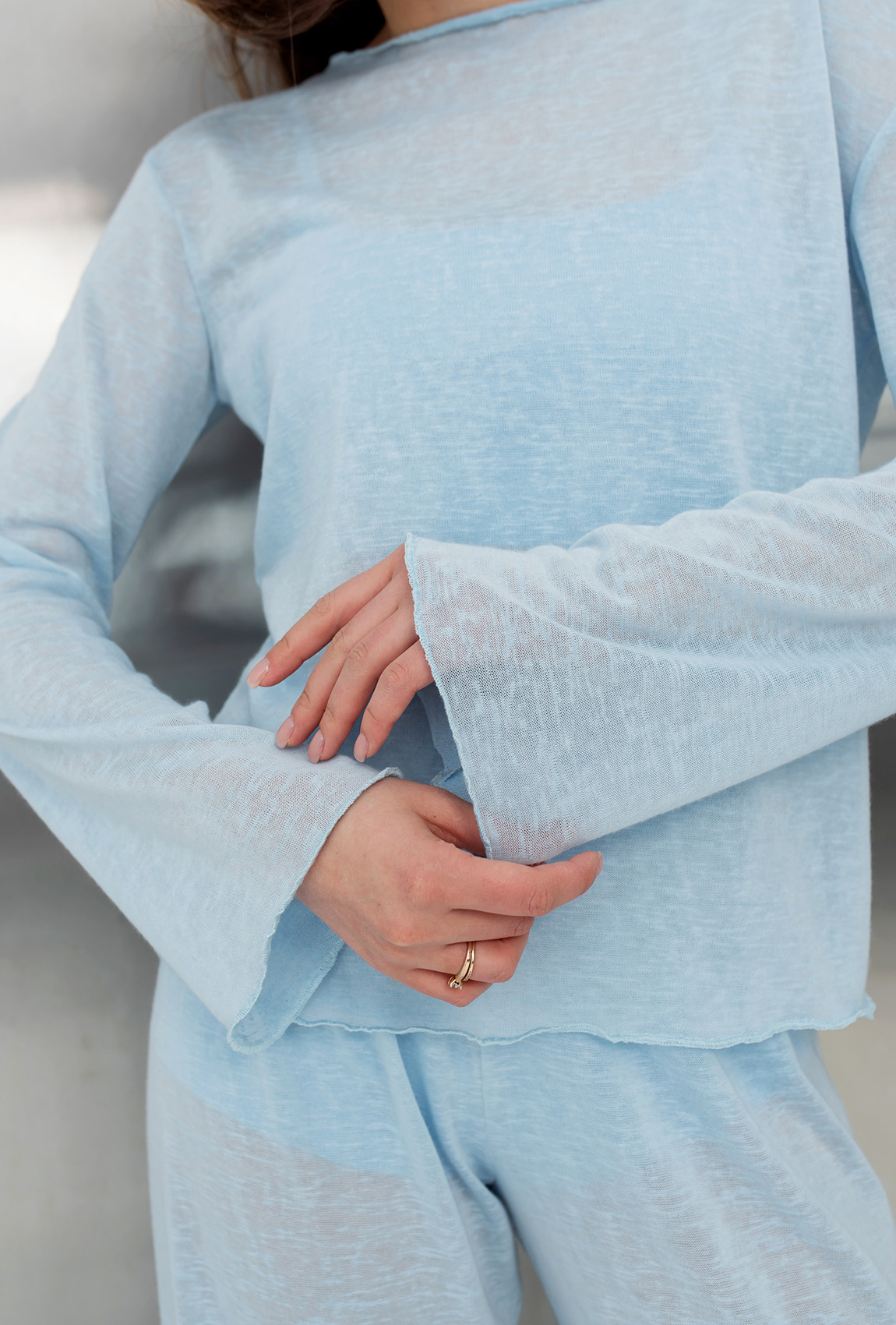 Блакитний костюм марльовка —  118383. Maritel. Зображення 7