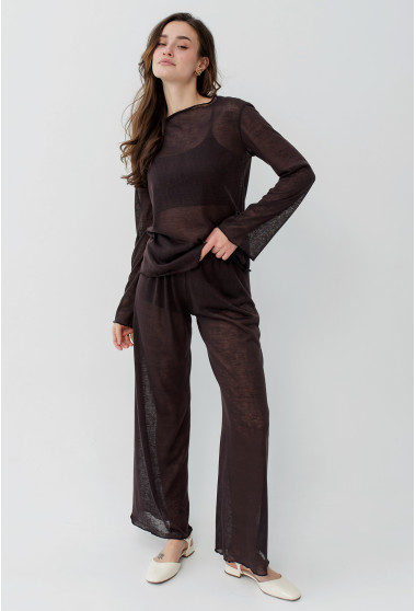 Шоколадный костюм марлевка. Maritel. Изображенние 1