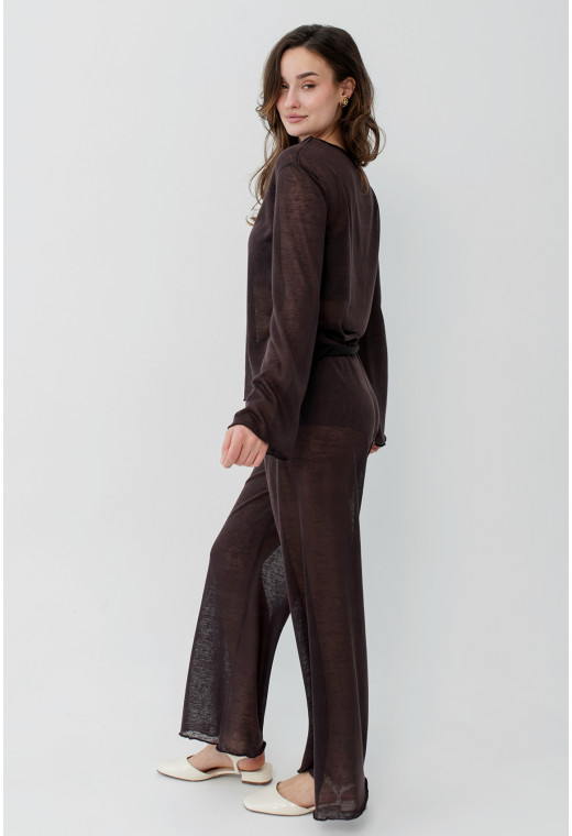 Шоколадний костюм марльовка — 527552. Maritel. Зображення 1 Шоколадний костюм марльовка — 527552. Maritel. Зображення 1