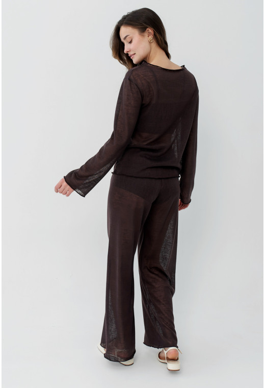 Шоколадний костюм марльовка — 527552. Maritel. Зображення 2 Шоколадний костюм марльовка — 527552. Maritel. Зображення 2