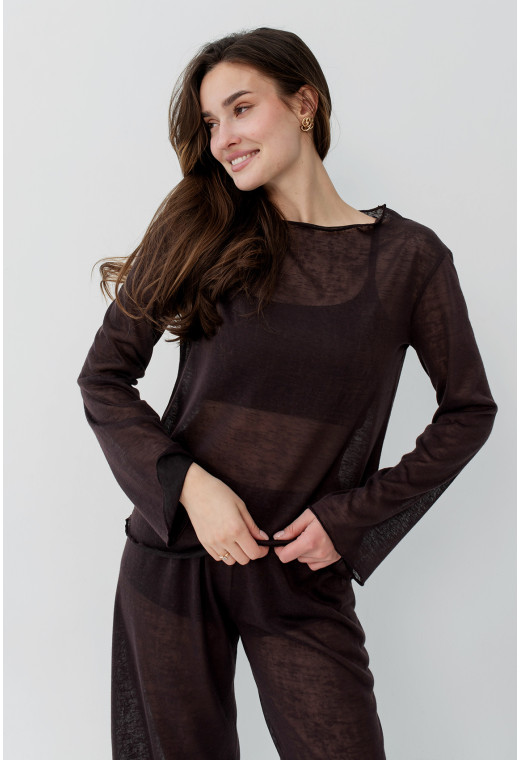 Шоколадний костюм марльовка — 527552. Maritel. Зображення 3 Шоколадний костюм марльовка — 527552. Maritel. Зображення 3