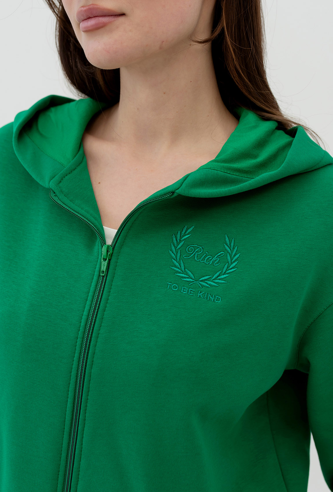 Зелений костюм петля з лампасами —  417537. Maritel. Зображення 4