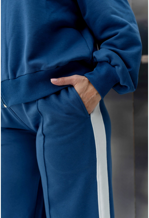 Костюм петля з лампасами колір джинс — 184741. Maritel. Зображення 5 Костюм петля з лампасами колір джинс — 184741. Maritel. Зображення 5