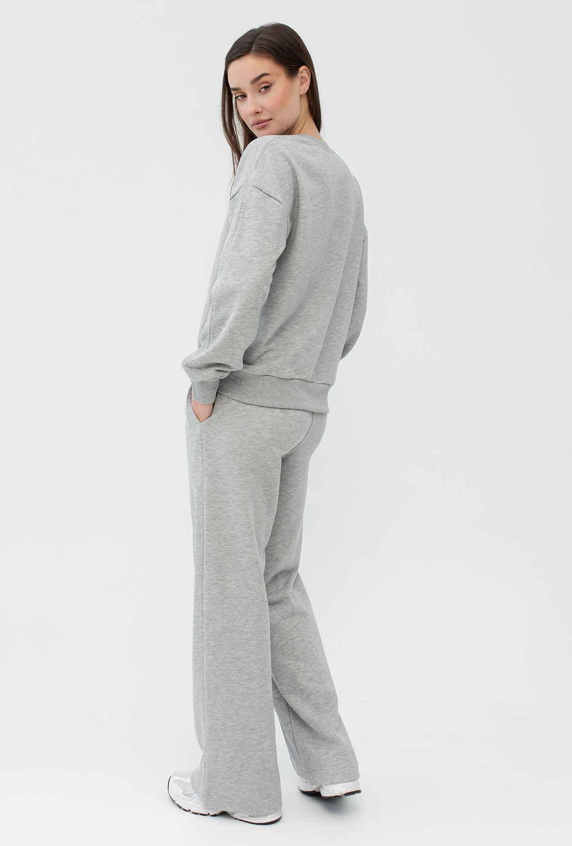 Костюм петля с мысом цвет серый меланж —  450292. Maritel. Изображенние 2