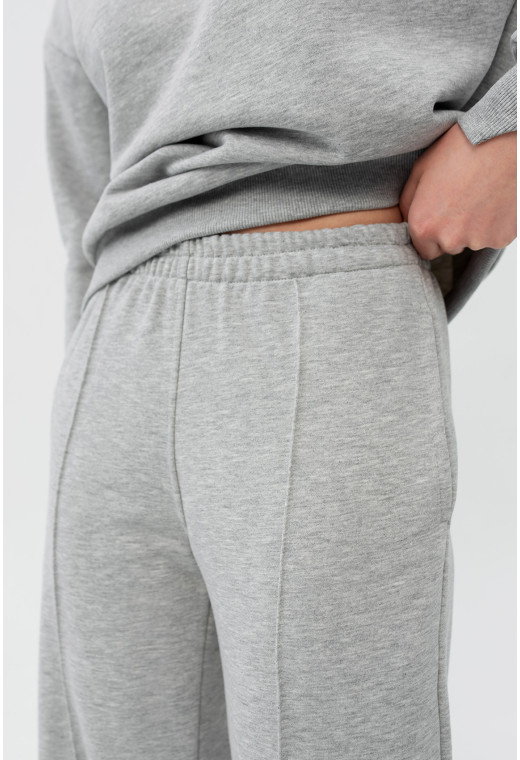 Костюм петля с мысом цвет серый меланж — 450292. Maritel. Изображенние 7 Костюм петля с мысом цвет серый меланж — 450292. Maritel. Изображенние 7