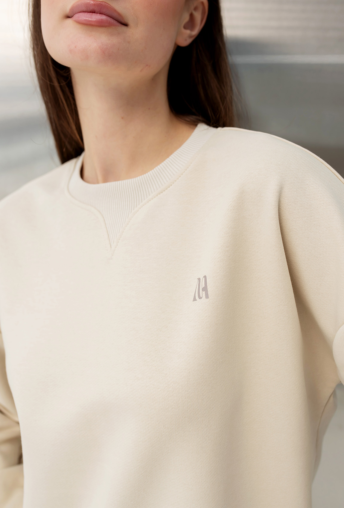 Бежевий костюм петля з мисом —  103490. Maritel. Зображення 3