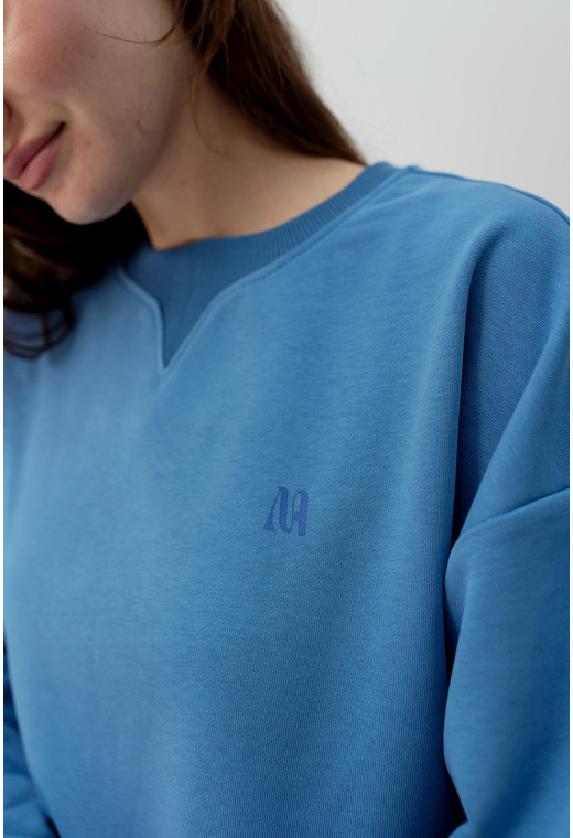 Костюм петля з мисом колір джинс — 904381. Maritel. Зображення 4 Костюм петля з мисом колір джинс — 904381. Maritel. Зображення 4