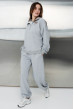 Серый костюм петля с вышивкой — 353025. Maritel. Изображенние 1 Серый костюм петля с вышивкой — 353025. Maritel. Изображенние 1