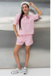 Розовый костюм поло с шортами — 429480. Maritel Розовый костюм поло с шортами — 429480. Maritel