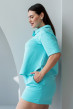Костюм поло с шортами цвет тиффани. Maritel. Изображенние 2 Костюм поло с шортами цвет тиффани. Maritel. Изображенние 2