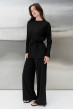 Чорний трикотажний костюм —  629489. Maritel. Зображення 1 Чорний трикотажний костюм —  629489. Maritel. Зображення 1