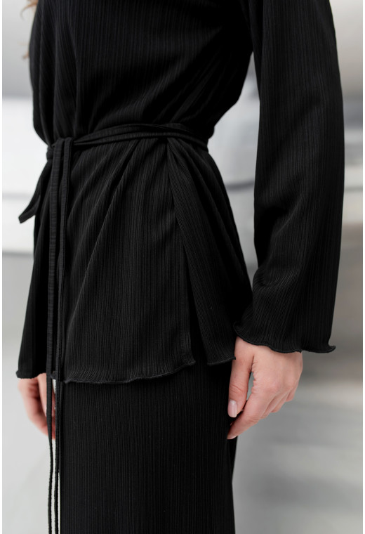 Чорний трикотажний костюм —  629489. Maritel. Зображення 5 Чорний трикотажний костюм —  629489. Maritel. Зображення 5