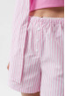 Бело-розовый костюм в полоску с шортами. Maritel. Изображенние 5 Бело-розовый костюм в полоску с шортами. Maritel. Изображенние 5