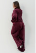 Бордовый велюровый костюм — 622436. Maritel. Изображенние 1 Бордовый велюровый костюм — 622436. Maritel. Изображенние 1