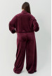 Бордовый велюровый костюм — 622436. Maritel. Изображенние 2 Бордовый велюровый костюм — 622436. Maritel. Изображенние 2