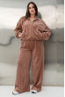 Шоколадный велюровый костюм — 384689. Maritel Шоколадный велюровый костюм — 384689. Maritel
